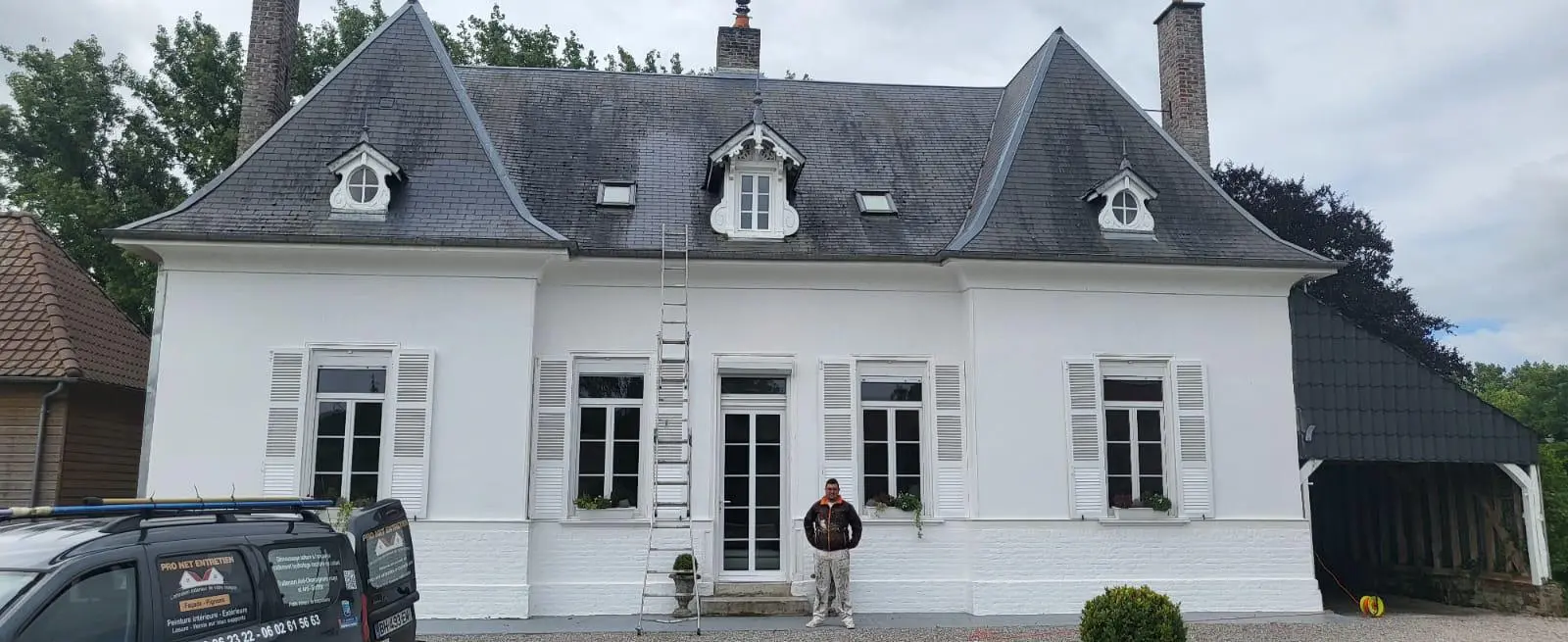 Nettoyage de façade à Rennes et en Bretagne